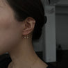 Single Pearl Protean Drape Earring