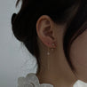 Single Pearl Protean Drape Earring