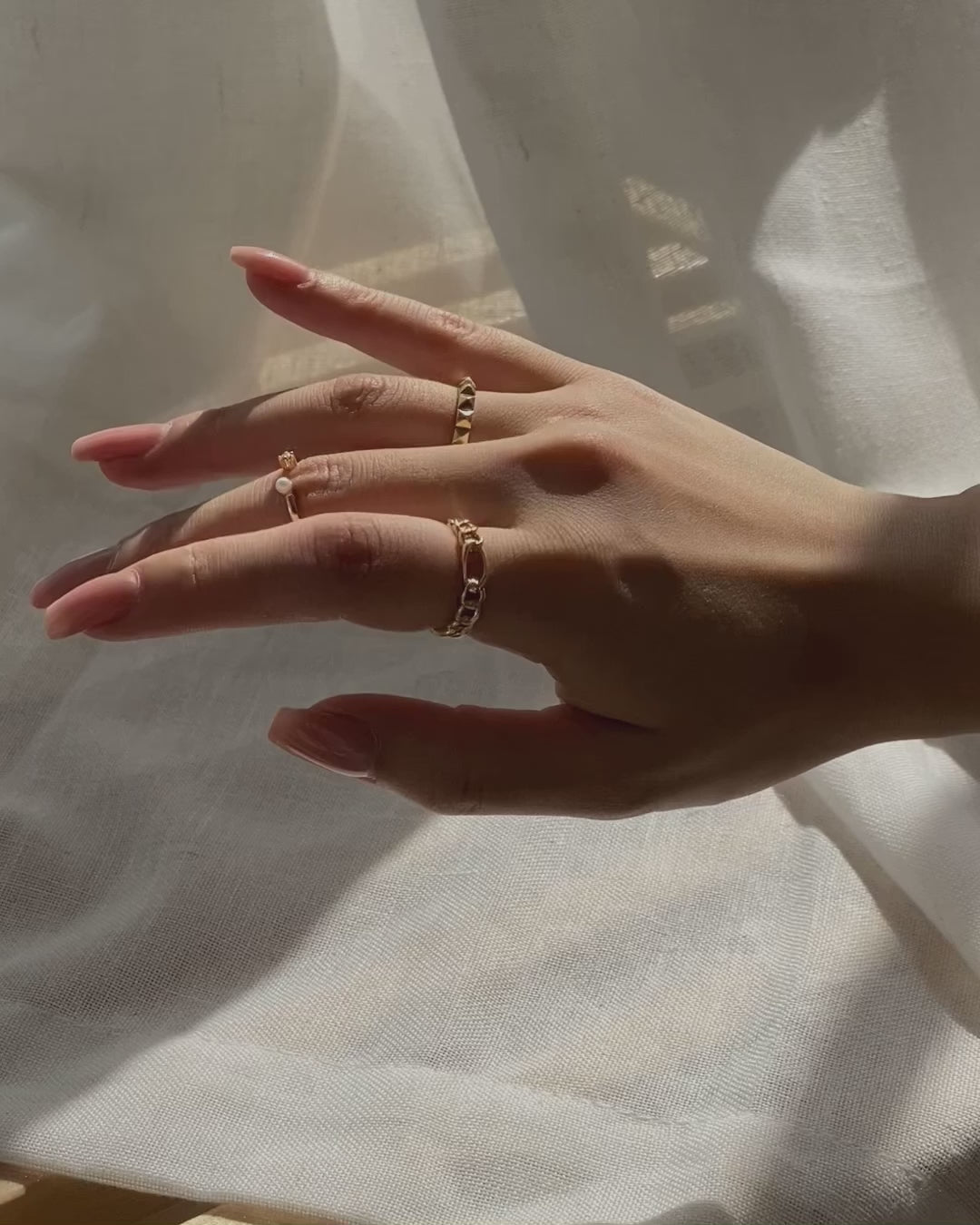 The Dainty Studs Ring