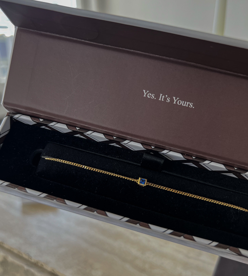 Dainty Sapphire Bracelet