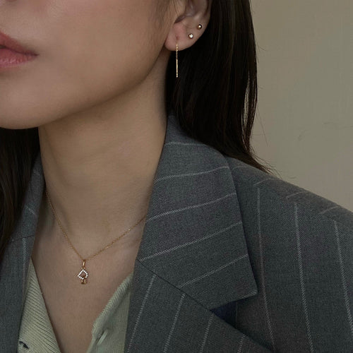 Interlocking Logo Pendant