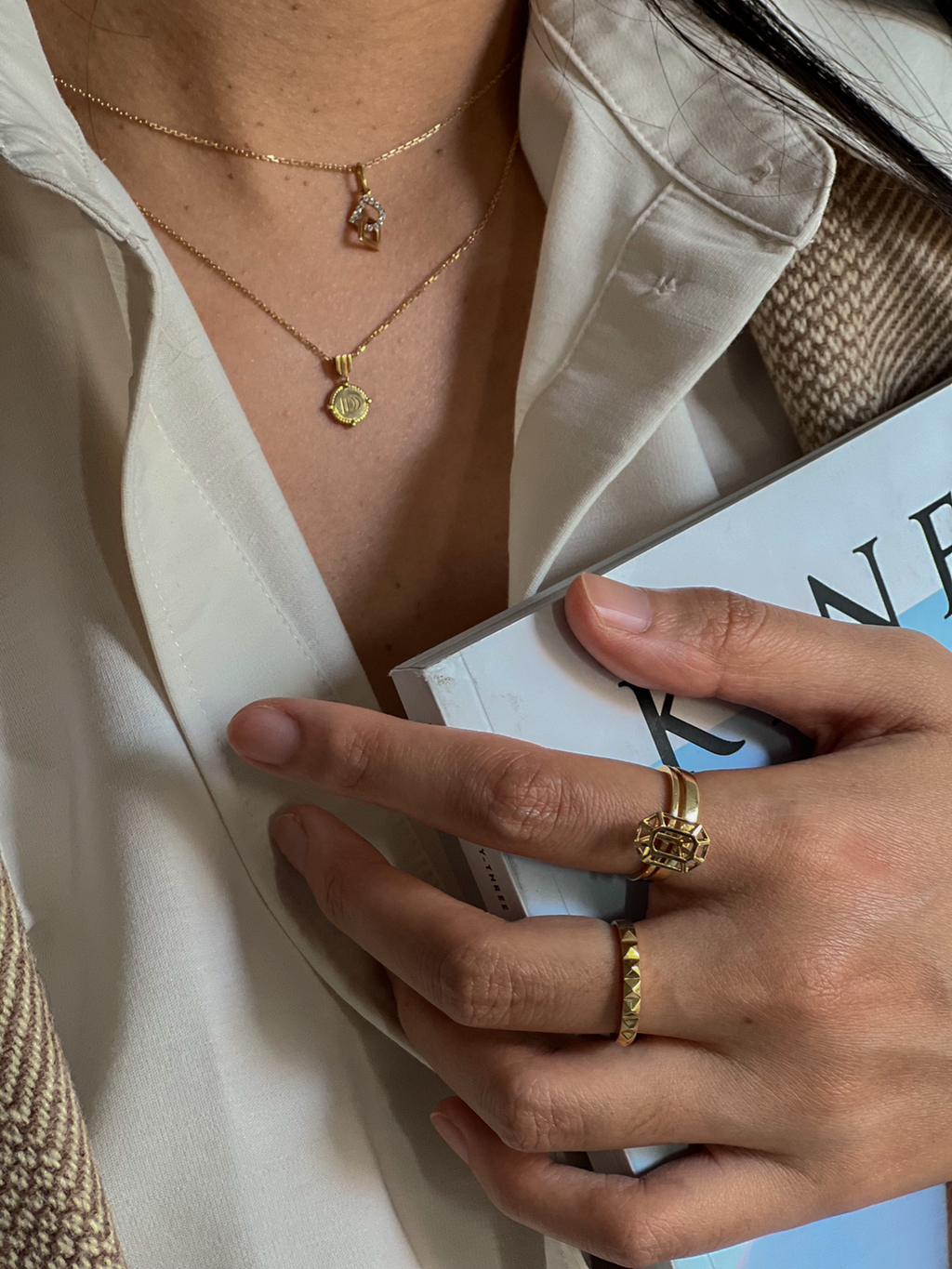 Interlocking Logo Pendant