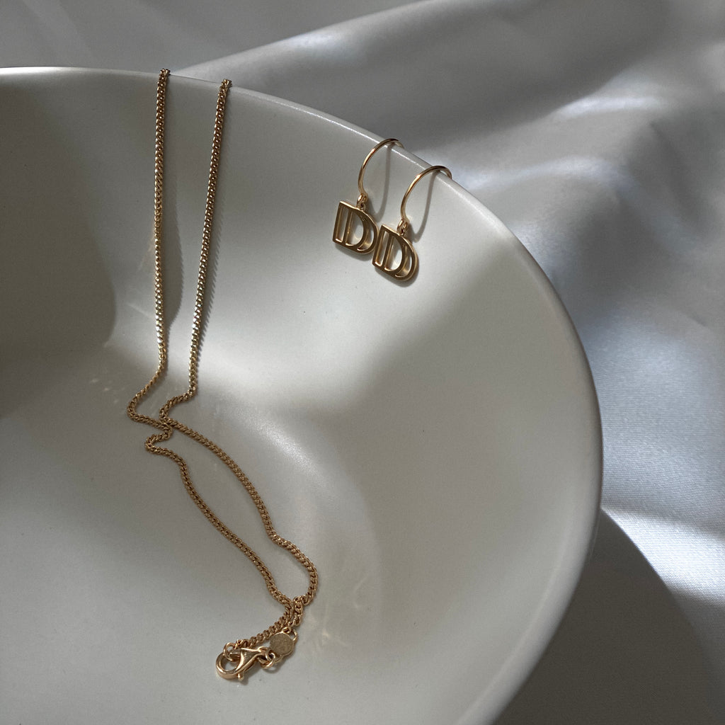 Large Crest Earrings