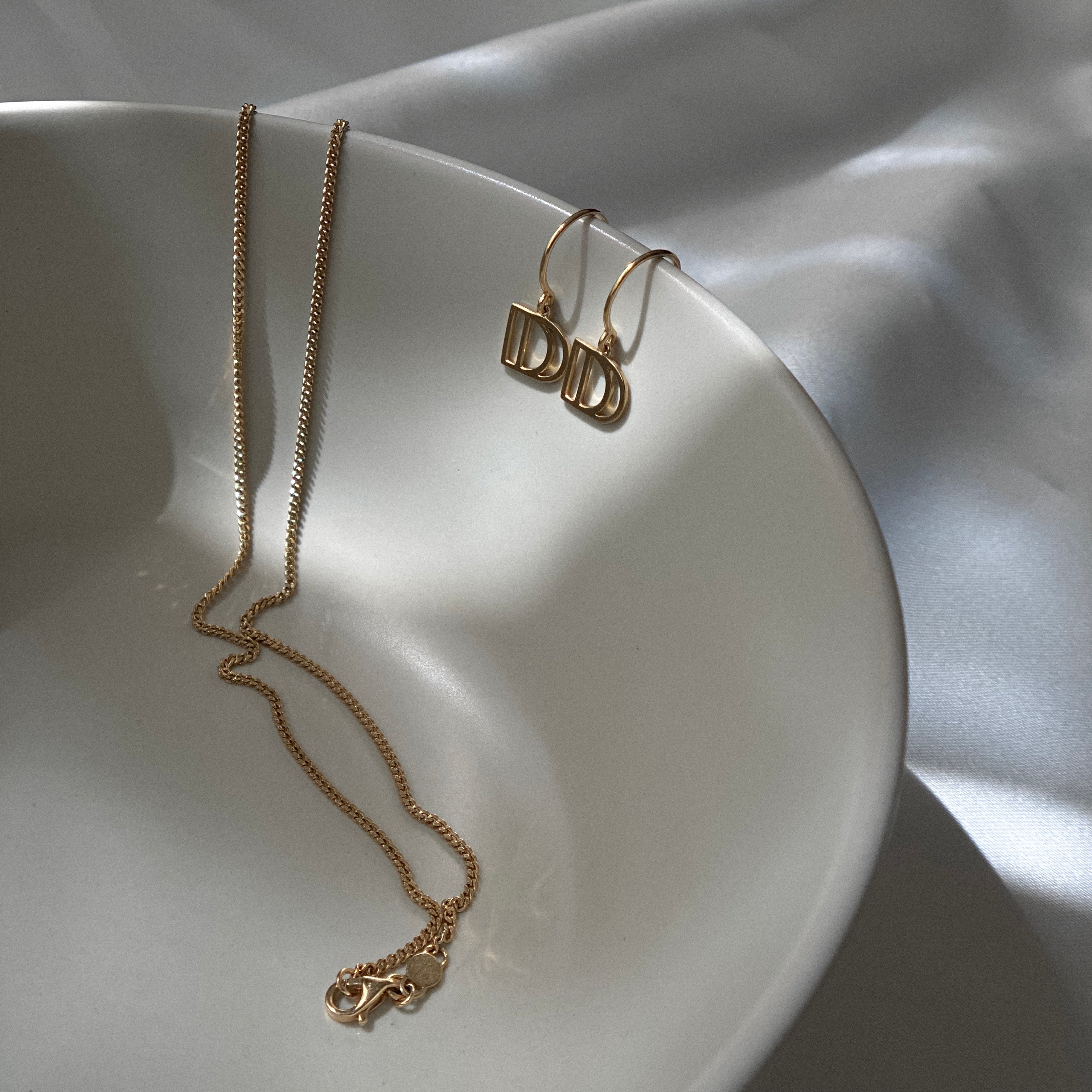 Large Crest Earrings