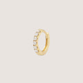 The Dainty Diamond Hoop