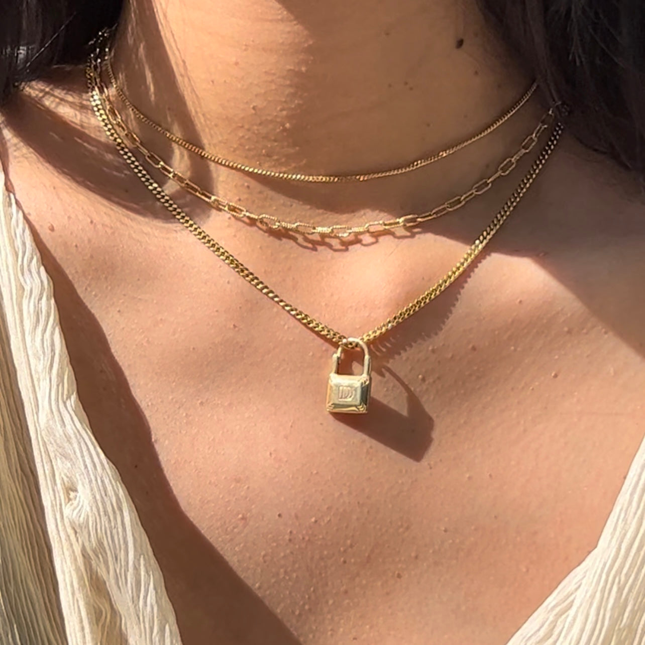 The Dainty Lock Single Earring
