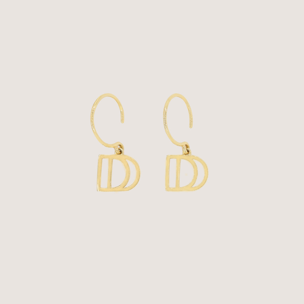 Large Crest Earrings
