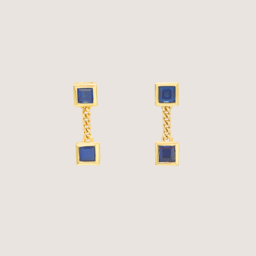 The Dainty Sapphire Earrings