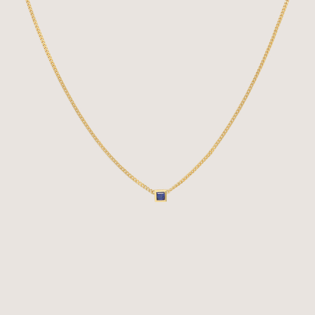 The Dainty Sapphire Necklace