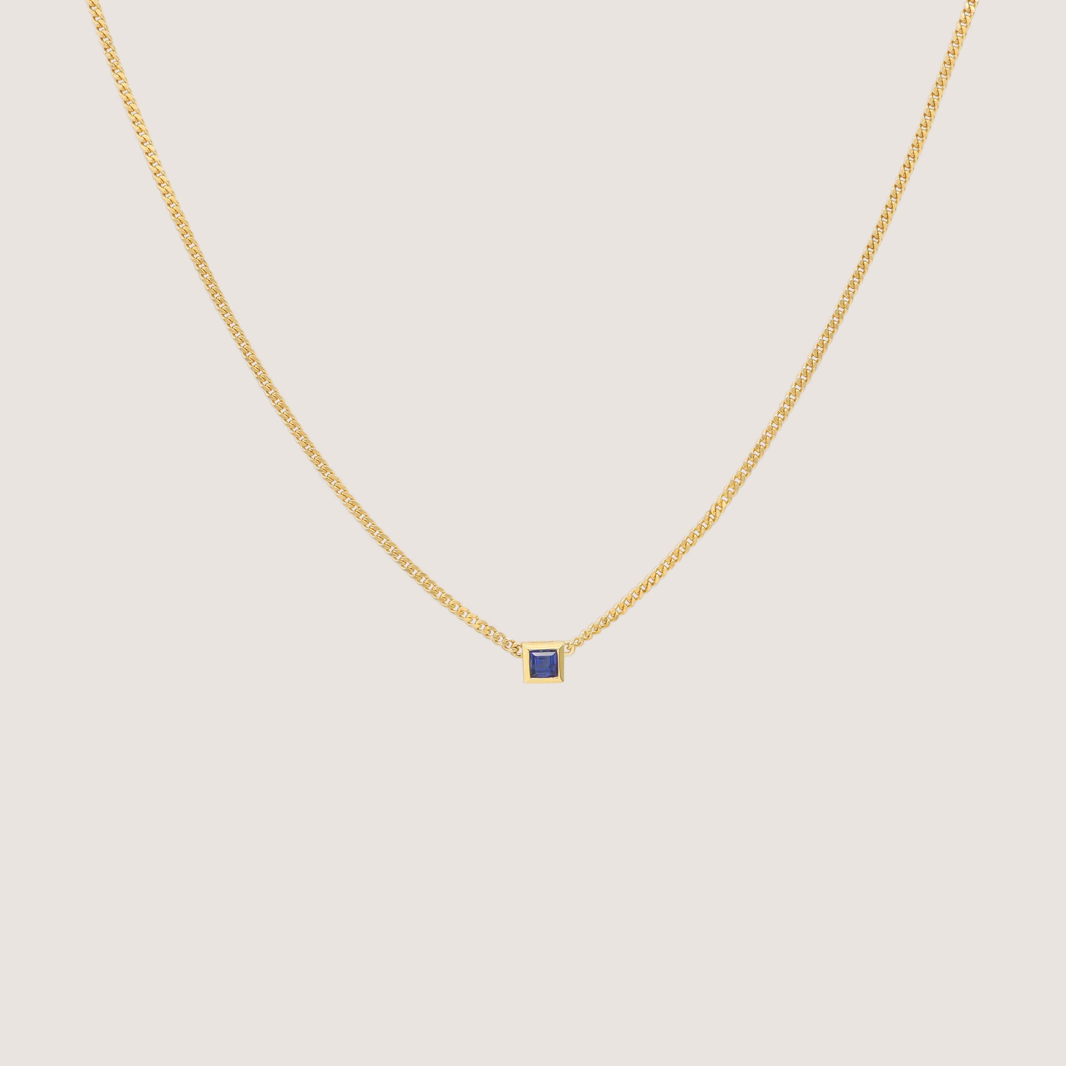 The Dainty Sapphire Necklace