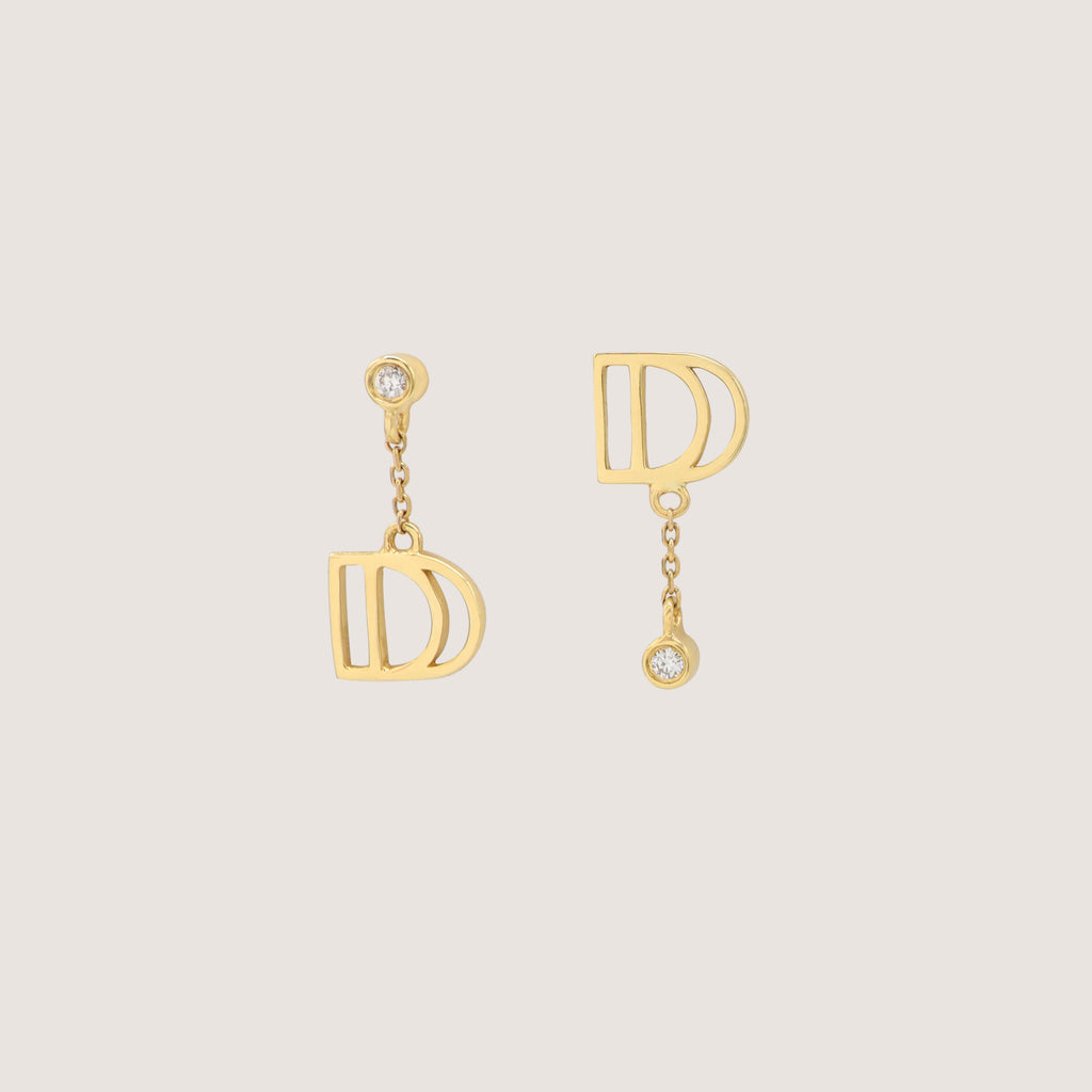Small Crest Earrings